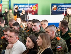 В стенах ДВОКУ прошёл чемпионат по армейскому рукопашному бою