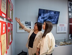 В Благовещенске открылась выставка  "Наша многонациональная победа"