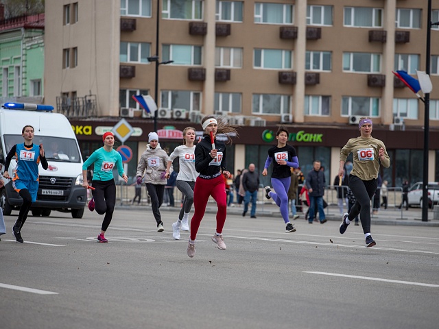 Легкоатлетическая эстафета "Амурской правды", посвящённая Дню Победы