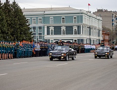 Торжественное прохождение войск в честь Дня Победы