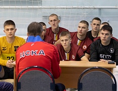 Мастер-класс по футболу от заслуженного мастера спорта России Сергея Березина