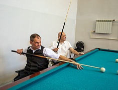 Турнир по бильярду среди благовещенцев с ОВЗ
