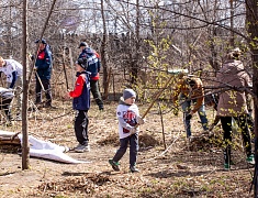 На берегах трех рек Благовещенска прошел Всероссийский субботник