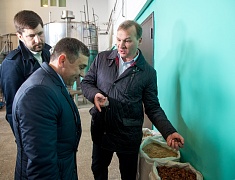 Мэр Олег Имамеев посетил производственный комплекс "Аметис"