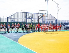 Лесную спортплощадку открыли в Благовещенске