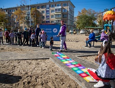 В Благовещенске открыли территории, благоустроенные по программе «1000 дворов» 