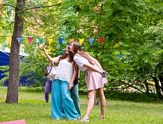 В Городском парке прошел фестиваль йоги