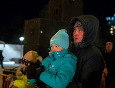 «Валенки-шоу» развернулось на главной площади Благовещенска 31 декабря