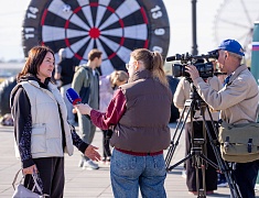 На различные дистанции «Кросса нации» вышли больше трех тысяч участников