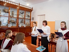 В Алексеевской гимназии открыли исторический кабинет биологии