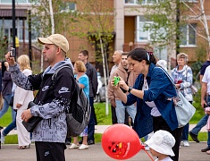 Торжественное открытие набережной реки Зея