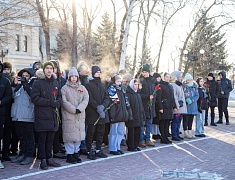В Благовещенске почтили память погибших во время блокады Ленинграда