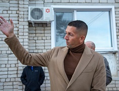 Мэр Олег Имамеев проконтролировал работы по благоустройству территории в Плодопитомнике