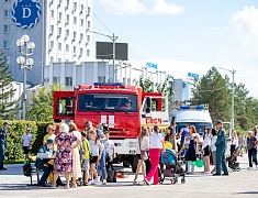 В Благовещенске прошёл семейный праздник «Город счастливых детей»