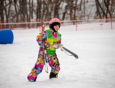 В Благовещенске прошло первенство города по горным лыжам и сноуборду, посвящённое памяти выпускника ДВОКУ, Героя России Ковтуна Андрея