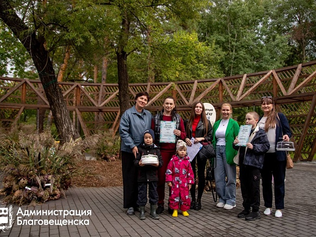 В Первомайском парке назвали лучшие работы в стиле лэнд-арт