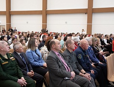 В школе №16 открыли месячник оборонно-массовой, военно-патриотической и спортивной работы