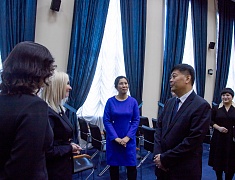 Делегация отдела агитации и пропаганды горкома и управления культуры Хэйхэ посетила Благовещенск в рамках культурного обмена между странами-соседями