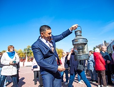 Автобус Победы вернулся в Благовещенск