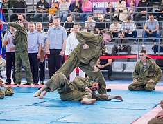 Открытый чемпионат Благовещенска среди силовых структур по армейскому рукопашному бою на кубок ДВОКУ