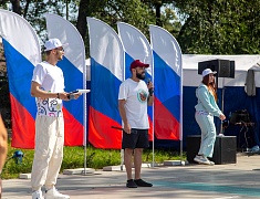 На пляже Пограничном состоялся первый городской сап‑фестиваль