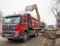 Мэр Благовещенска Олег Имамеев проконтролировал ход работ на улице Ленина