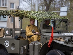 Торжественное прохождение войск в честь Дня Победы