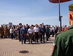 Память бойцов Великой Отечественной войны почтили в Благовещенске