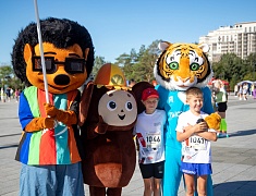 В Благовещенске прошел традиционный старт «Бег к мечте»