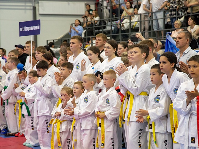 Почти три сотни спортсменов собрал турнир по тхэквондо в Благовещенске