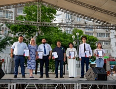 Вместе мы – Россия: праздничный концерт прошел в Благовещенске 