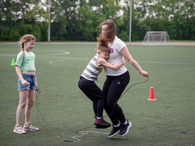 В Благовещенске прошёл фестиваль скакалки