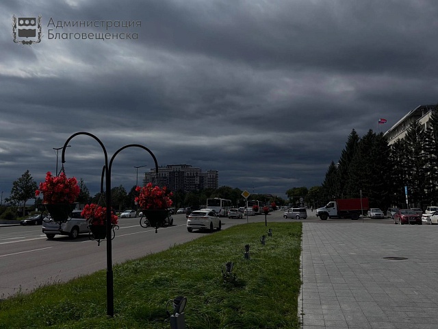 Надвигается мощный циклон: в Благовещенске вводят режим повышенной готовности