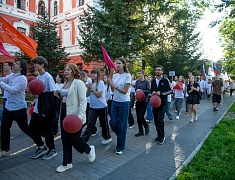 Парад студенчества прошел в Благовещенске