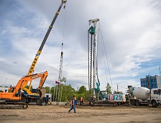 В благовещенском аэропорту началось строительство нового терминала с телетрапами