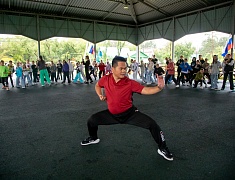 В Благовещенске проходит первая международная смена в лагере имени Гагарина