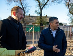 Участок Ленина – Нагорная стал местом рабочего совещания мэра