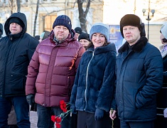 В Благовещенске почтили память погибших во время блокады Ленинграда
