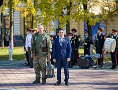 Автобус Победы вернулся в Благовещенск