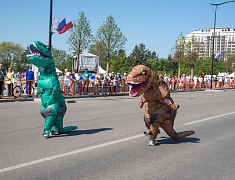 Флешмоб приуроченный к Международному Дню динозавров