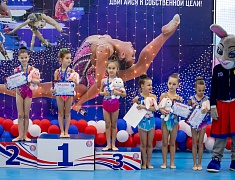 В Благовещенске прошли соревнования по художественной гимнастике "Новогоднее конфетти 2022"