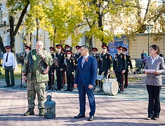 Автобус Победы вернулся в Благовещенск