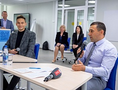 Встреча мэра Олега Имамеева со студентами АмГУ