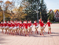 Автобус Победы вернулся в Благовещенск