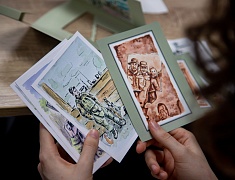 Открытки участника СВО презентовали в Благовещенске