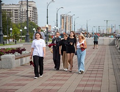 В Благовещенск на IX Международный фестиваль «Детство на Амуре» прибыла детская делегация из ДНР
