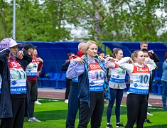 На базе школы № 10 прошли соревнования среди педагогов городских школ