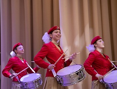 В школе №16 открыли месячник оборонно-массовой, военно-патриотической и спортивной работы