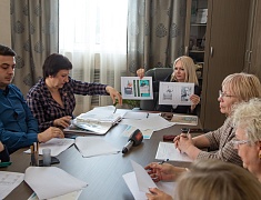 Члены жюри под председательством заммэра Виктории Хопатько подвели промежуточные итоги конкурса на лучшие эскизы 