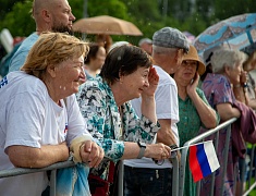 Вместе мы – Россия: праздничный концерт прошел в Благовещенске 